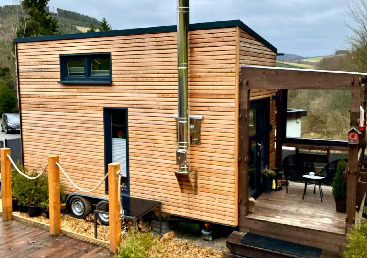 Tiny House Klitzeklein Am Waldrand Von Elpe Βίλα Olsberg Εξωτερικό φωτογραφία