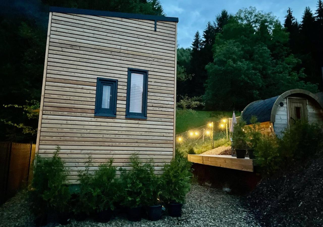 Tiny House Klitzeklein Am Waldrand Von Elpe Βίλα Olsberg Εξωτερικό φωτογραφία